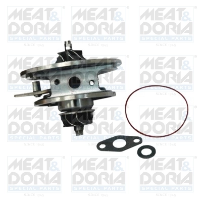 Core assembly, turbocharger